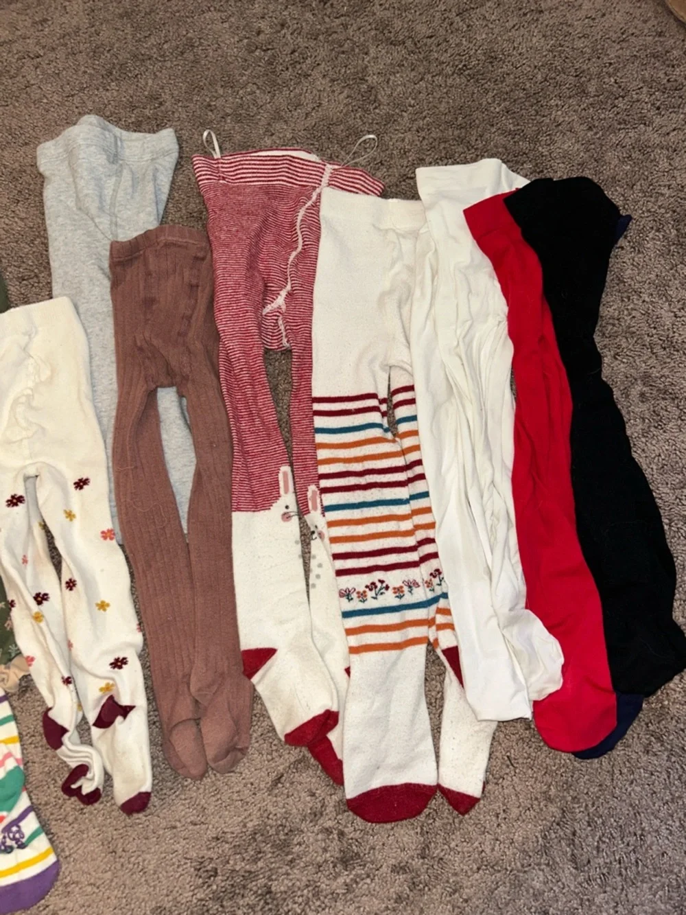 Toddler girls 2T-3T tights stockings bundle!